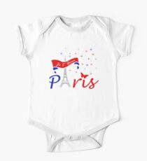 Paris Je T'Aime One Piece - Short Sleeve