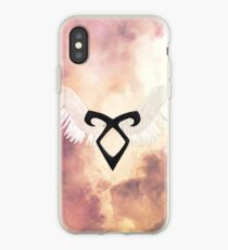 The mortal instruments : Shadowhunter rune - Angelic Power with wings iPhone Case