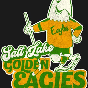 Mtr Salt Lake Golden Eagles Hockey Men/Unisex T-Shirt, Kelly / S