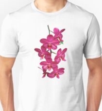 Cascade of Magenta Orchids Unisex T-Shirt