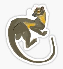 Pegatina Fossa digital Art Civet World