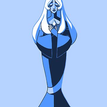 Blue Diamond Comic' Sticker