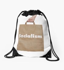 Socialism Drawstring Bag