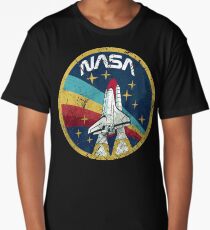 Camiseta larga Nasa Vintage Colors V01