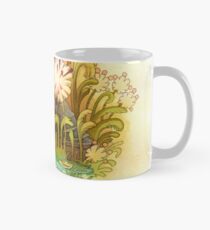 Taza Teto y Baby Ohmu Acuarela homenaje a Nausicaa Studio Ghibli