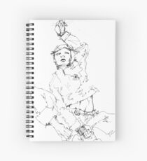 Simplefader-Character18 Spiral Notebook