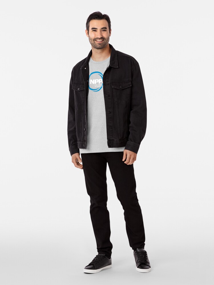 Alternate view of NEW NPPA SHUTTER SWIRL LOGO Premium T-Shirt