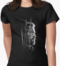 Logan Faded Bust Women's Fitted T-Shirt