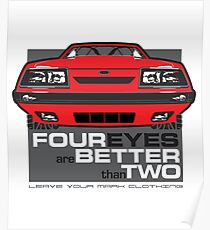 Four Eyes are Better than Two Poster