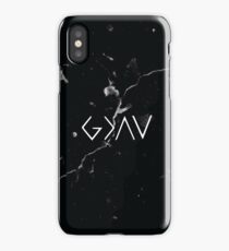 God Is Greater Than The Highs And Lows - Black Marble iPhone Case