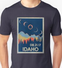 VINTAGE IDAHO SOLAR ECLIPSE 2017 SHIRT Unisex T-Shirt