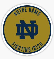 University of Notre Dame - Fighting Irish Sticker