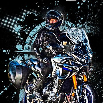 Yamaha Tracer 9 GT Poster for Sale by Evomotoarte