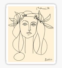 HEAD 1946 : Vintage Abstract Print Sticker