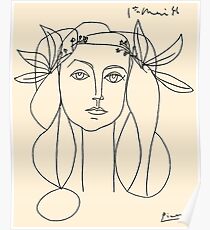 HEAD 1946 : Vintage Abstract Print Poster