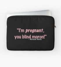 Miranda Bailey schwanger Laptoptasche