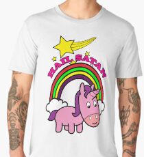 Hail Satan - Cute Men's Premium T-Shirt