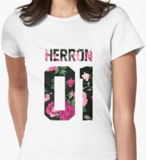 Zach Herron - Colorful Flowers Women's Fitted T-Shirt