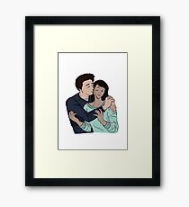 Kiss Framed Print