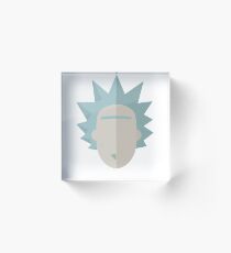 Minimalistic Rick Acrylic Block