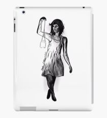 Girl with Candle Jar Lantern iPad Case/Skin