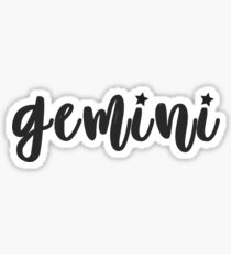 Gemini Sticker