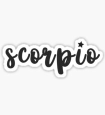 Scorpio Sticker