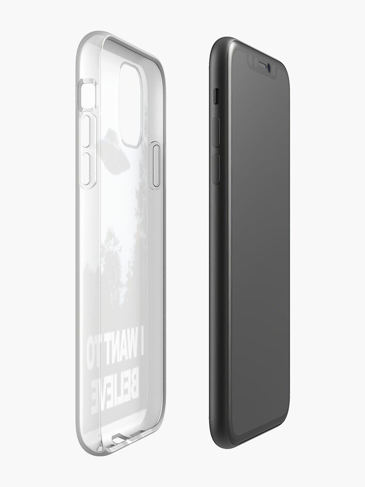 Alternative Ansicht von Ich möchte glauben iPhone-Hülle & Cover
