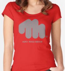 SquidForce Red/Green V-Neck Limited Tee Women's Fitted Scoop T-Shirt