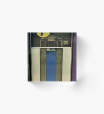 Retro Technology Magnetic Tape Drive Acrylic Block