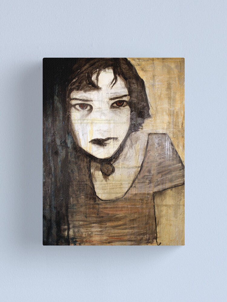 Alternate view of portrait of the assassin Canvas Print