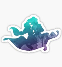 Prince and Princess Inspired Silhouette Sticker