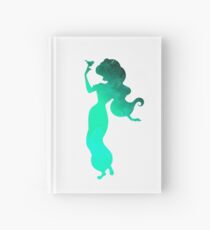 Princess with bird Inspired Silhouette Hardcover Journal