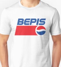90er Jahre Bepis Slim Fit T-Shirt