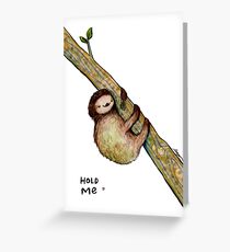 Hold Me Greeting Card