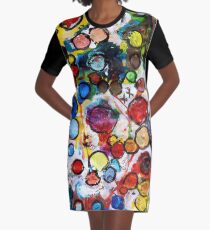 Set Me Free Graphic T-Shirt Dress
