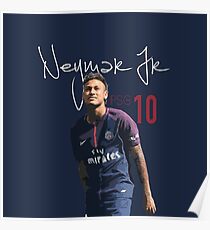 Neymar Jr PSG Poster
