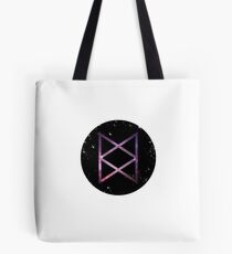Bureau of Balance Distressed Logo Tote Bag
