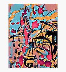 Expressive color attack Photographic Print