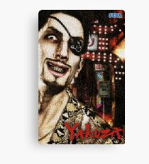 Majima Goro - Mosaic Canvas Print