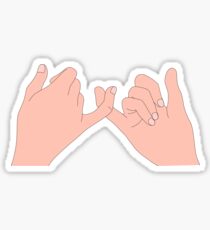 Pinky Promise Sticker