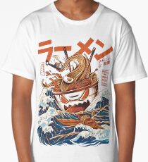The Great Ramen off Kanagawa Long T-Shirt