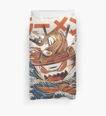 The Great Ramen off Kanagawa Duvet Cover