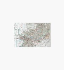 Sacramento California Map (1994) Art Board