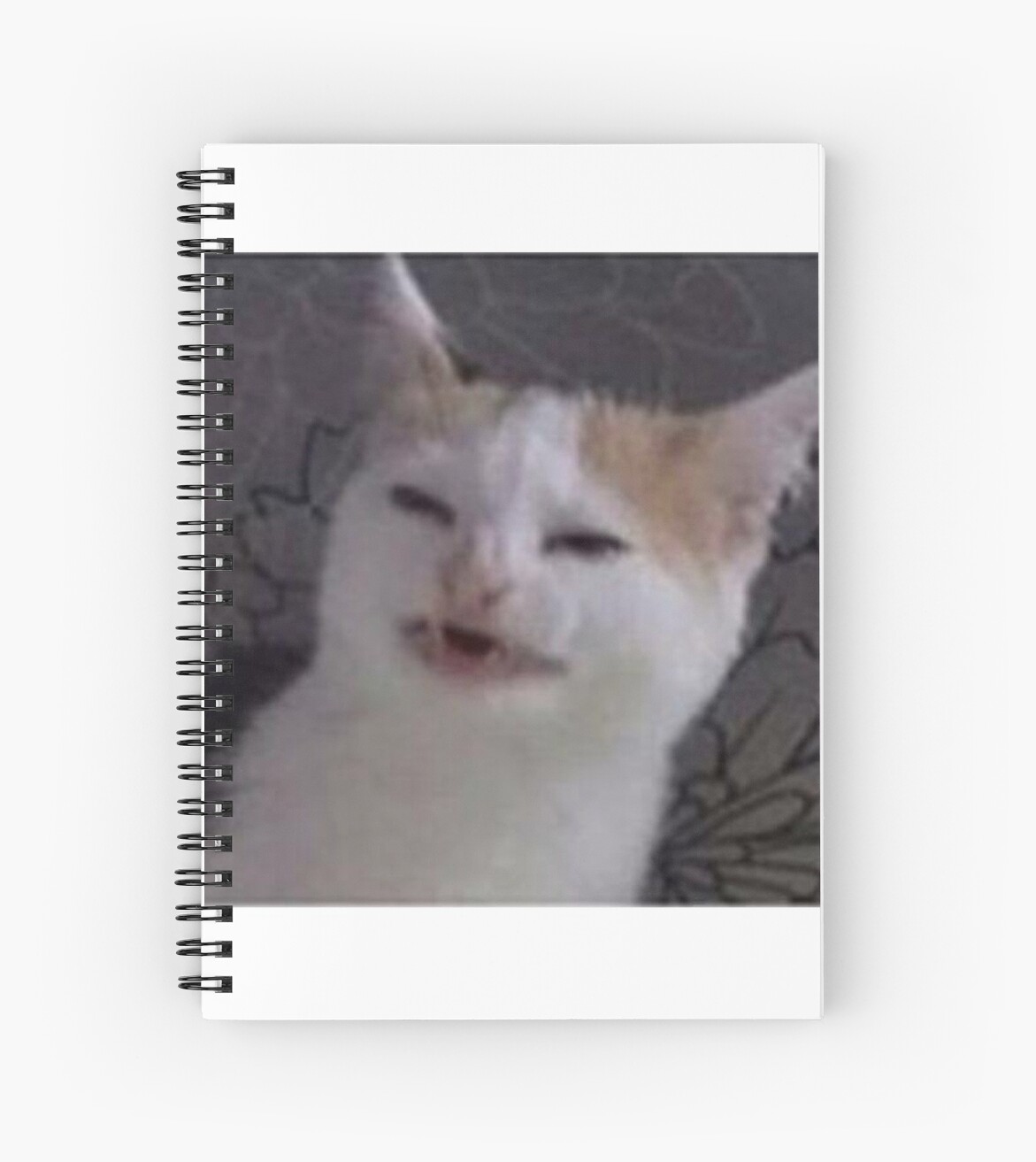 "Lemon cat meme" Spiral Notebooks by pastelmeme Redbubble
