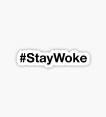 #StayWoke - Hashtag T-Shirt Sticker