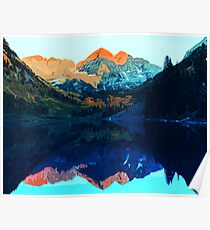 Póster The Wonderful Maroon Bells - Paisajes de Estados Unidos