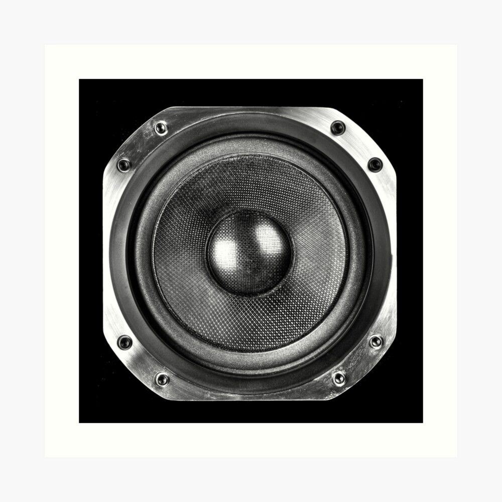 Loudspeaker Art Print