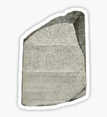 Rosetta Stone Sticker