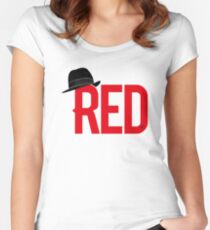 'Red' Reddington Tailliertes Rundhals-Shirt